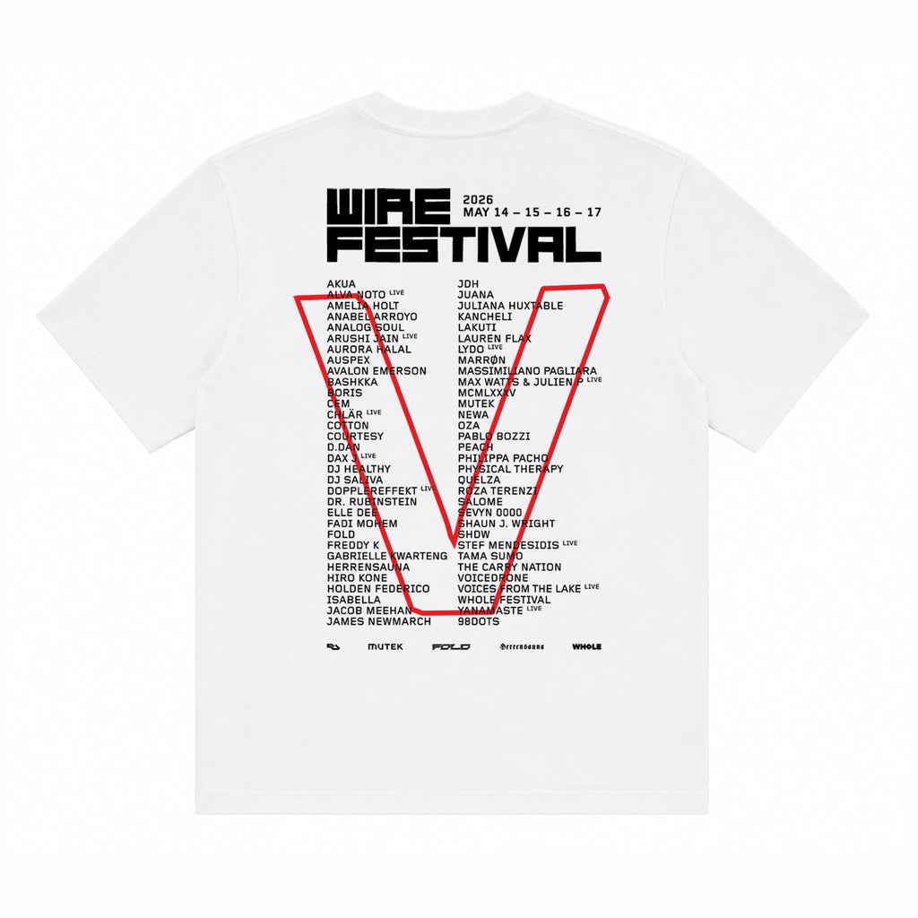 WIRE 2026 T-Shirt WHITE