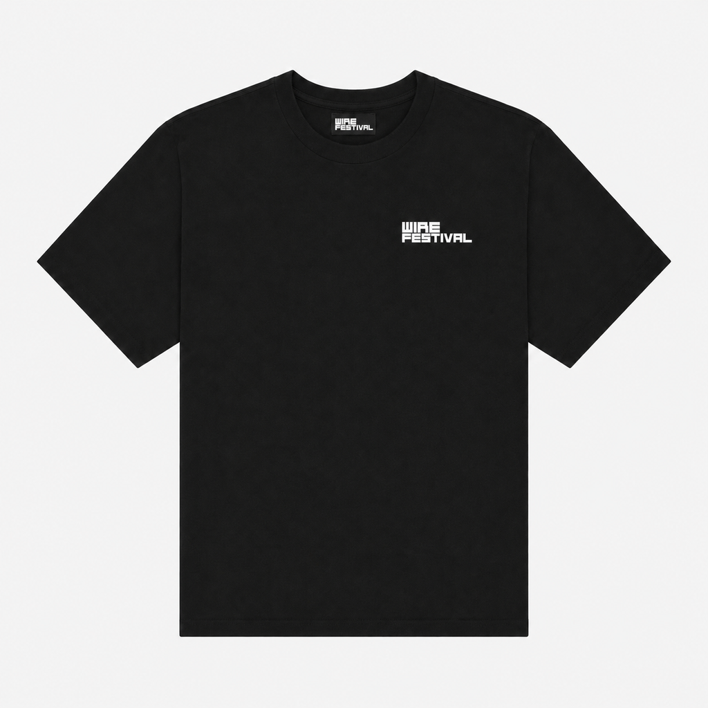 WIRE 2026 T-Shirt BLACK